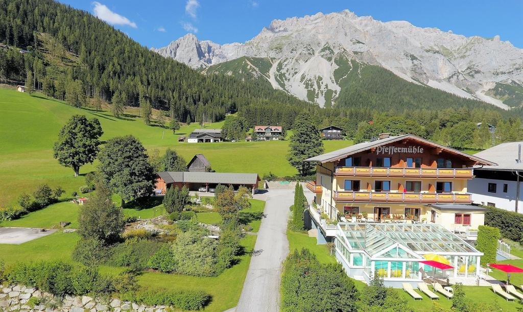 Aparthotel Pfeffermuehle Рамзау ам Дахщайн Екстериор снимка
